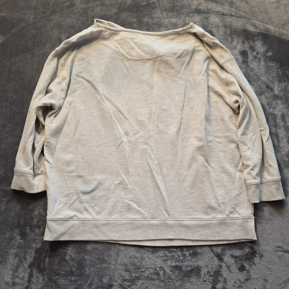 Lands End Cowl Neck Pull Over Size XL